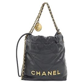 Borsa Chanel 22 Line MINI AS3980 Nero