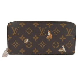 Cartera Larga Monogram Louis Vuitton Castaño Monograma