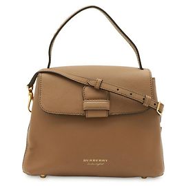 Borsa a tracolla Burberry Canberry House Check Sabbia