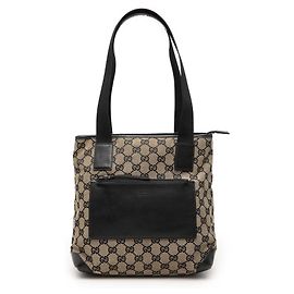 Gucci Beige GG Canvas Tote Beige