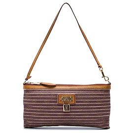 Louis Vuitton Brown Monogram Eden Zoe Pochette Marrom