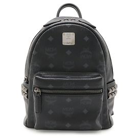 Mochila MCM Visetos Glam Preto