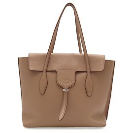 Saco Tote/Saco de Ombro Tod's New Joy em Pink Beige Bege
