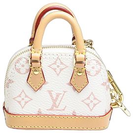 Louis Vuitton Micro Alma Bag Charm White
