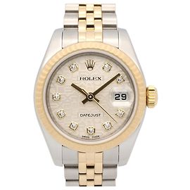 Relógio Rolex Datejust 10P Diamond V-serial Outro