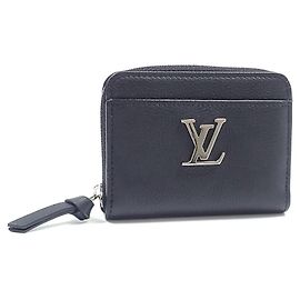 Portamonete Zippy Lockme Line Louis Vuitton Nero