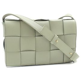 Bottega Veneta Cassette Shoulder Bag Brown