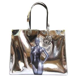 Stella Mc Cartney Bolso Tote Plateado Stella McCartney x Hajime Sorayama Plata
