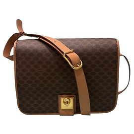 Céline Bolso de hombro Celine Macadam Castaño
