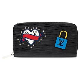 Louis Vuitton Zippy Wallet Stories Epi Negro