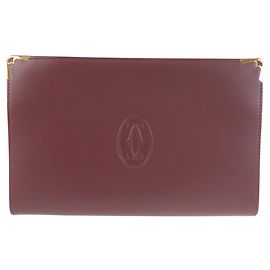 Borsa a pochette Cartier Must Line Rosso