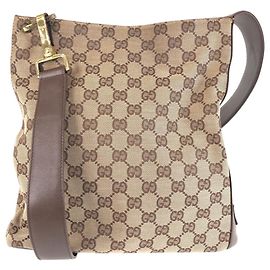 Bolso de hombro Gucci GG Canvas Multicolor