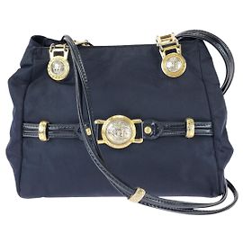 Versace Medusa Shoulder Bag Blue