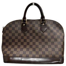 Bolsa Louis Vuitton Damier Alma Marrom