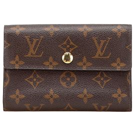 Louis Vuitton Portefeuille Alexandra Wallet Marrom