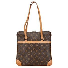 Bolso de hombro Louis Vuitton Coussin GM Castaño