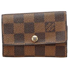 Louis Vuitton Damier Multicles 6 Key Holder Marron