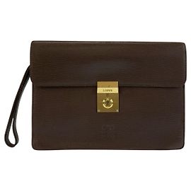 Bolsa de mão Loewe Anagram Marrom