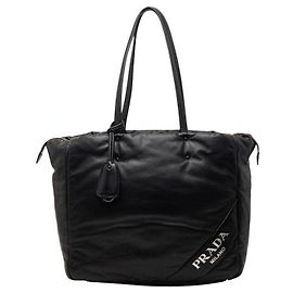 Borsa Tote Prada Nera Nero
