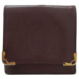 Cartier Must Line Coin Case Red
