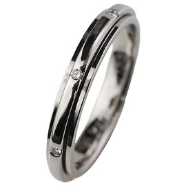 Piaget Possession Ring mit 7 Diamanten Silber