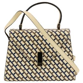 Valextra Iside Mini 2-Way Shoulder Bag/Handbag White Multiple colors