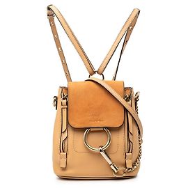 Sac à dos/Sac à main 2-en-1 Chloé Faye Beige Gris