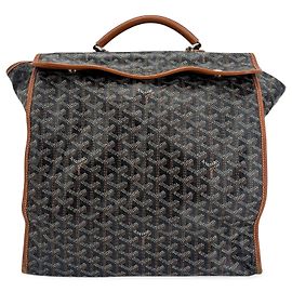 Goyard Saint Leger Briefcase Coated Canvas Black