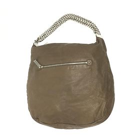 Bolsa de ombro em couro marrom Christian Louboutin Marrom
