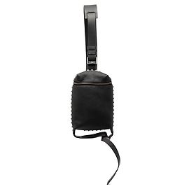 Bolso Sling Valentino Rockstud de piel negra Negro