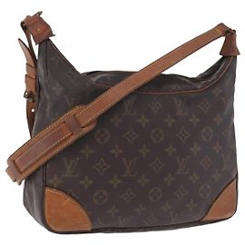 LOUIS VUITTON Bolsa de Ombro Monogram Saumur 30 M42256 LV Auth 201081 Monograma