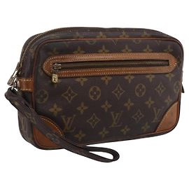 LOUIS VUITTON Monogram Marly Dragonne GM Clutch Bag M51825 LV Auth 203419 Monogramm