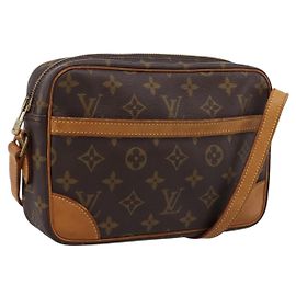 Bolsa de Ombro LOUIS VUITTON Monogram Trocadero 23 M51276 LV Auth BA15658 Monograma