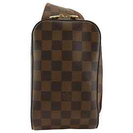 Louis Vuitton Geronimos Damier Marrone