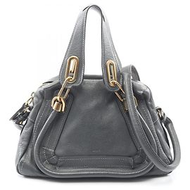 Bolsa de mão Chloé Chloe Paraty Small Marrom