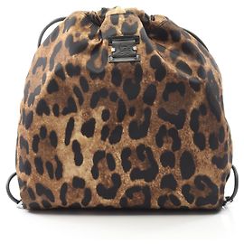 Sac à dos/Sac à main Christian Louboutin Marron Noir