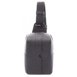 Sac ceinture Valextra V-Line Noir