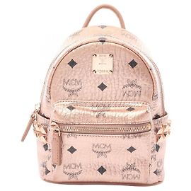 Sac à dos/Sac à main MCM STARK Visetos Doré