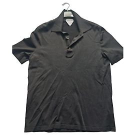 Bottega Veneta Strickpolo schwarz Schwarz