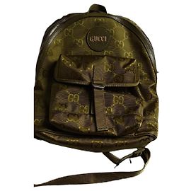 Mochila Gucci GG Supreme Off The Grid Verde