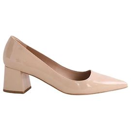 Lk Bennett Sloane patent leather heels beige Beige