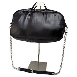 Borsa a tracolla strutturata in nylon Vintage Comme Des Garcons Nera Nero
