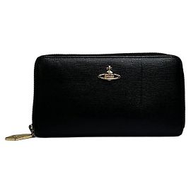 Bolsa Mini de Couro Vintage Vivienne Westwood Neutra Bege