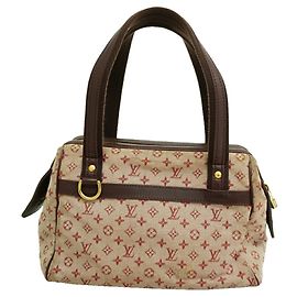 Louis Vuitton Monogram Mini Josephine PM Handbag Fuschia