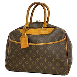 Louis Vuitton Monogram Deauville Handtasche Braun