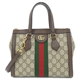 Borsa Gucci Ophidia Marrone Beige