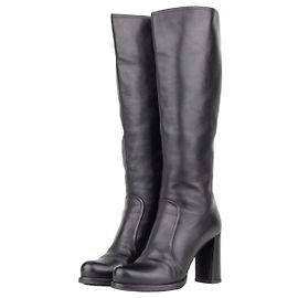 Prada Absatzstiefel aus den 2000ern Schwarz