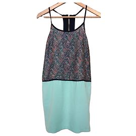 Autre Marque See U Soon Preppy Knit Mini Dress Multiple colors Light blue