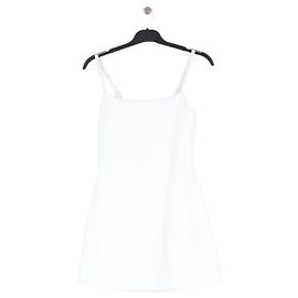 Autre Marque Vestido corto blanco ALO Blanco