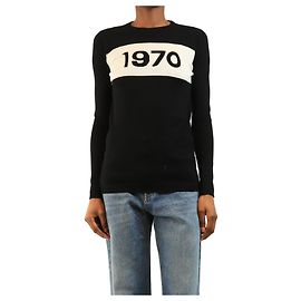 Bella Freud Pull 1970 noir - taille XS Noir